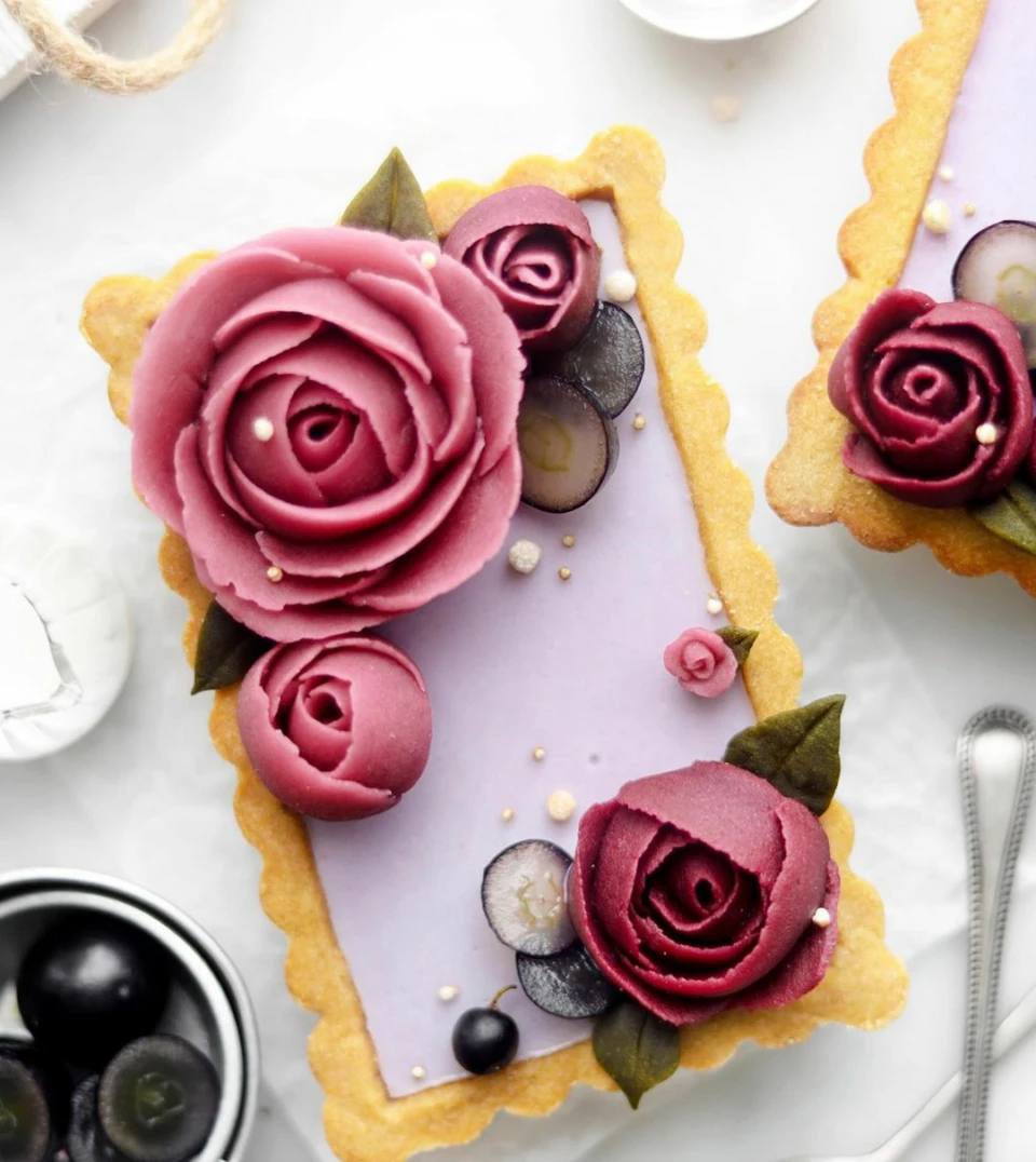 decorazione torte vegane